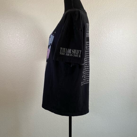 Taylor Swift The ERAs tour official merchandise black t-shirt size large - Picture 5 of 7